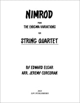 Nimrod from the Enigma Variations for String Quartet P.O.D. cover